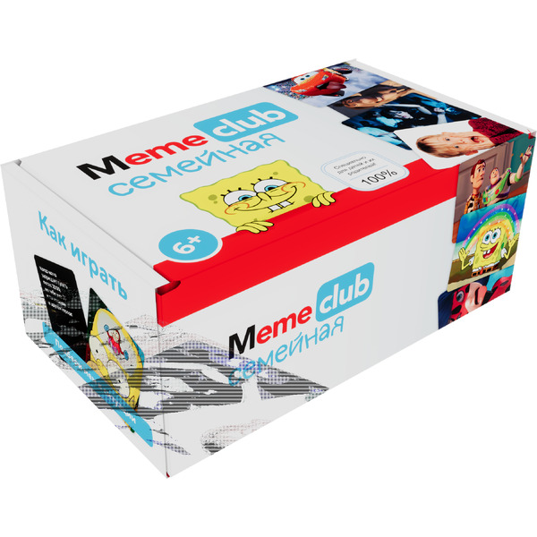 Настольная игра MemeClub Игра в мемы Семейная