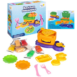 Набор для детской лепки GENIO KIDS-ART Тесто-пластилин Веселая пиццерия TA2103