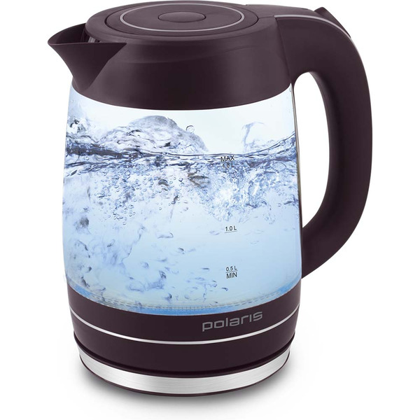 Электрочайник Polaris PWK 1877CGL (бордовый)