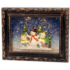 Декоративный фонарь с эффектом снегопада и подсветкой NEON-NIGHT Картина 501-163