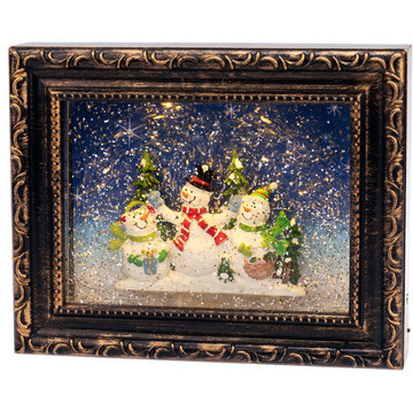 Декоративный фонарь с эффектом снегопада и подсветкой NEON-NIGHT Картина 501-163