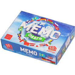 Настольная игра Нескучные игры Мемо - Флаги