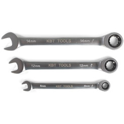 Ключ KBT Professional комбинированный трещоточный 19 мм