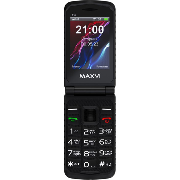 Мобильный телефон Maxvi E 10 (черный)