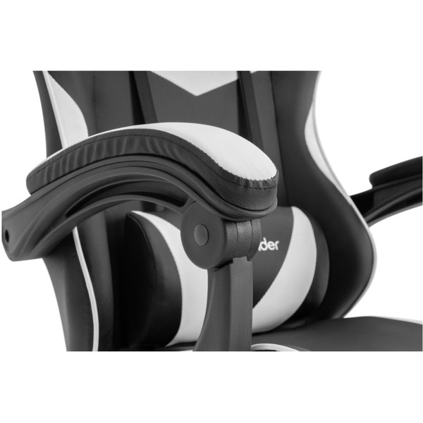 Игровое кресло Defender Urana черный/белый (64058)