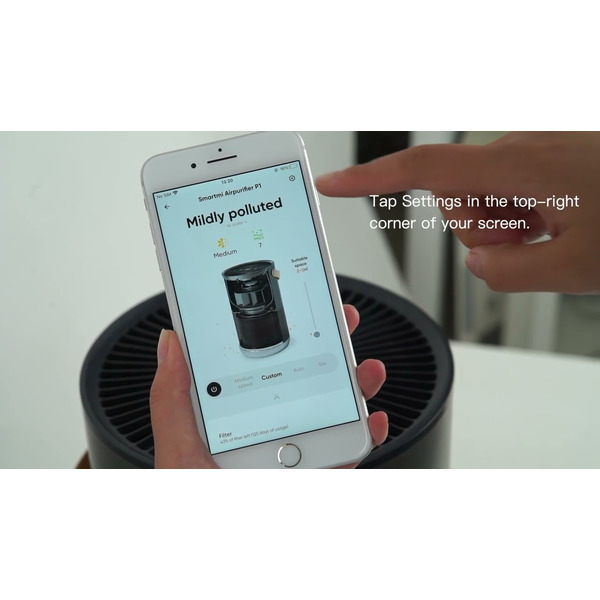 Очиститель воздуха SmartMi Air Purifier P1 (темно-серый)
