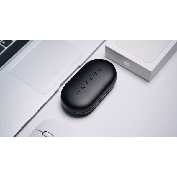 Беспроводные наушники Haylou OW01 PurFree Buds (оранжевый)