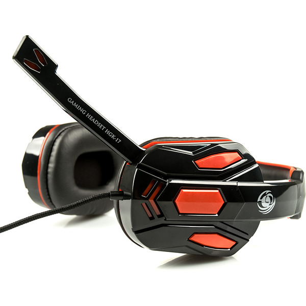 Игровая гарнитура Dialog HGK-17 Gan-Kata (черно-красная)