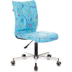 Кресло Бюрократ CH-330M (голубой Sticks 06)