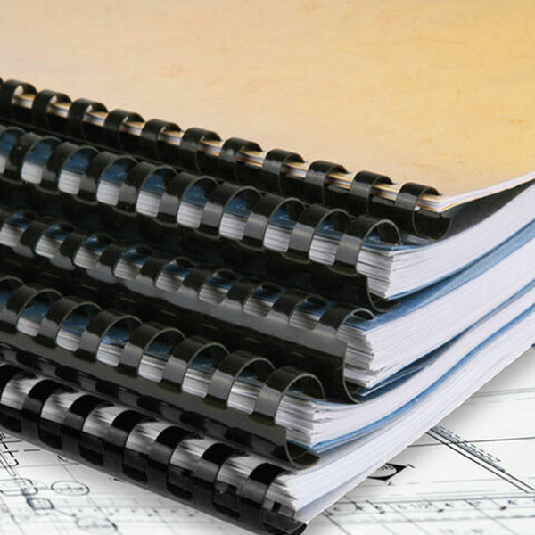 Пластиковые пружины для переплета BRAUBERG A4 22 мм 50 шт 530926 (черный)