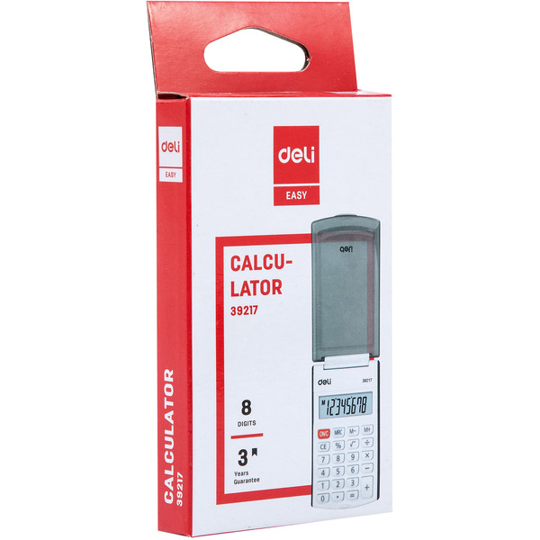Калькулятор Deli E39217/BLACK