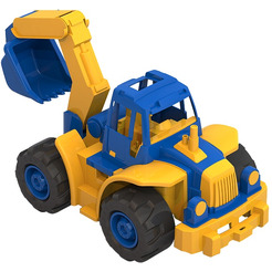 Трактор НОРДПЛАСТ Богатырь мини с ковшом 298