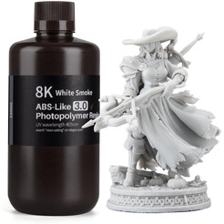 Фотополимерная смола ELEGOO 8K ABSlike V3.0 50.103.0236 (белый дым)