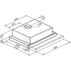 Вытяжка Faber Flox Glass BK A60 110.0436.364