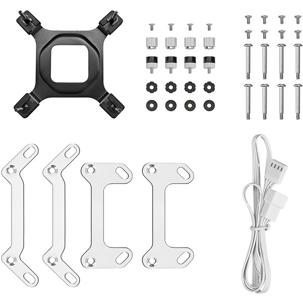 Система жидкостного охлаждения для процессора DeepCool Mystique 240 WH R-LX240-WHDSNMP-G-1