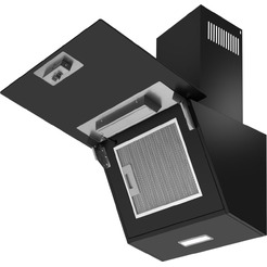 Вытяжка WEISSGAUFF Yota 500 Touch Black Glass