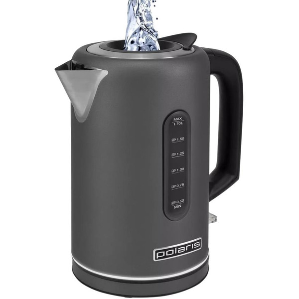 Электрочайник POLARIS PWK 1729CA Water Way Pro Графитовый