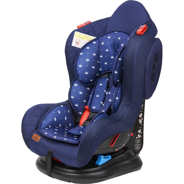 Автокресло Lorelli Jupiter Dark Blue Crowns
