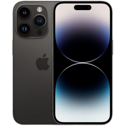 Смартфон Apple iPhone 14 Pro 128Gb SIM+eSIM восстановленный Rostock Грейд A (черный)
