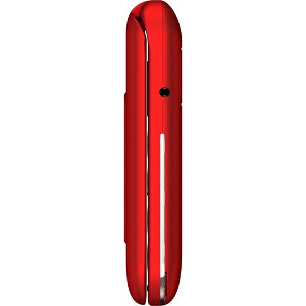 Кнопочный телефон Maxvi E5 up (красный)