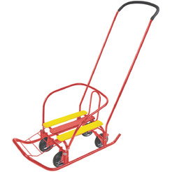 Санки Ника Ветерок 7 Универсал В7У (алый)