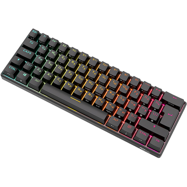 Клавиатура Royal Kludge RK61 Black Hot Swap, Red switch