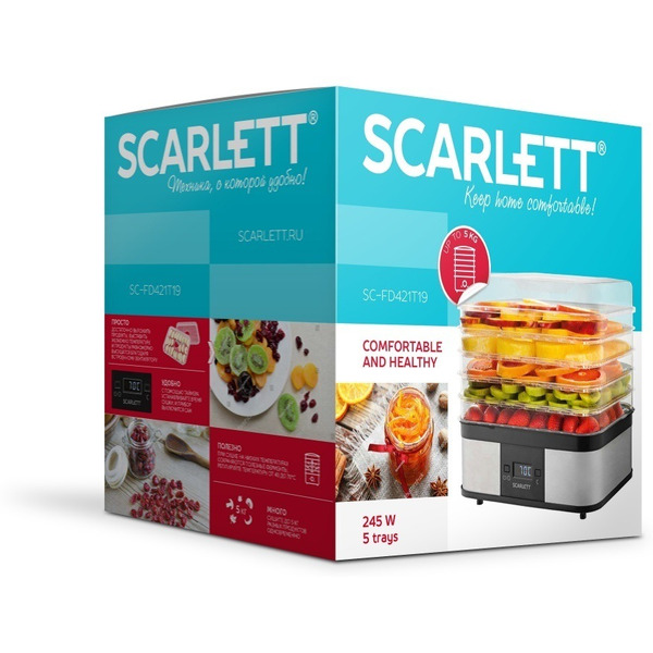 Сушилка для овощей и фруктов Scarlett SC-FD421T19
