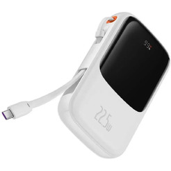 Внешний аккумулятор Baseus PPQD060102 Qpow Pro 10000mAh 22.5W White (PPQD2-10C)