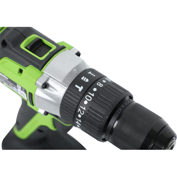 Ударная дрель-шуруповерт Greenworks GD24DD60K2 3704107UA