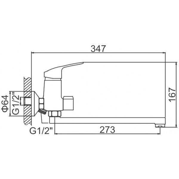 Смеситель Ledeme H37 L2237B