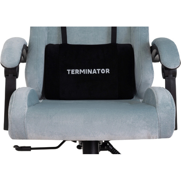 Игровое кресло Knight Terminator (серо-голубой Light-28)