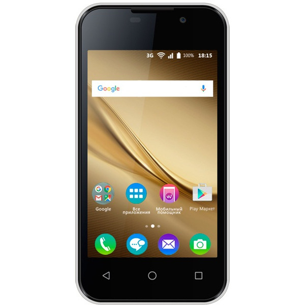 Смартфон BQ-Mobile BQ-4072 Strike Mini серебристый