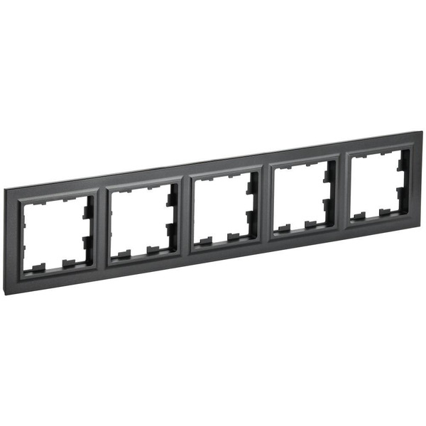 Рамка IEK Brite РУ-5-БрЧ