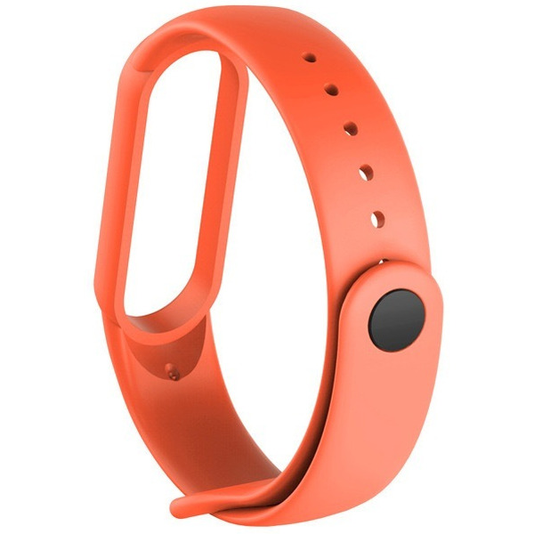Ремешок Bingo Silicone для XIAOMI Mi Band 5/6/7 Оранжевый