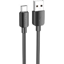 Зарядный кабель Hoco X96 100W USB Type-A - USB Type-C (1 м, черный)