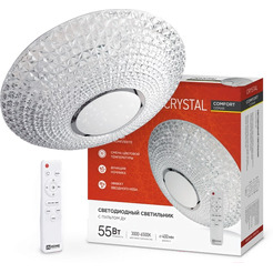 Припотолочная люстра In Home Comfort Crystal 55Вт