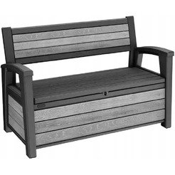 Скамья Keter Deco Bench 261848 (серый)