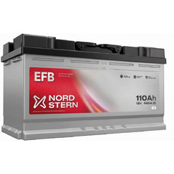 Автомобильный аккумулятор NORD STERN NS1100F EFB R+ (110 Ah)