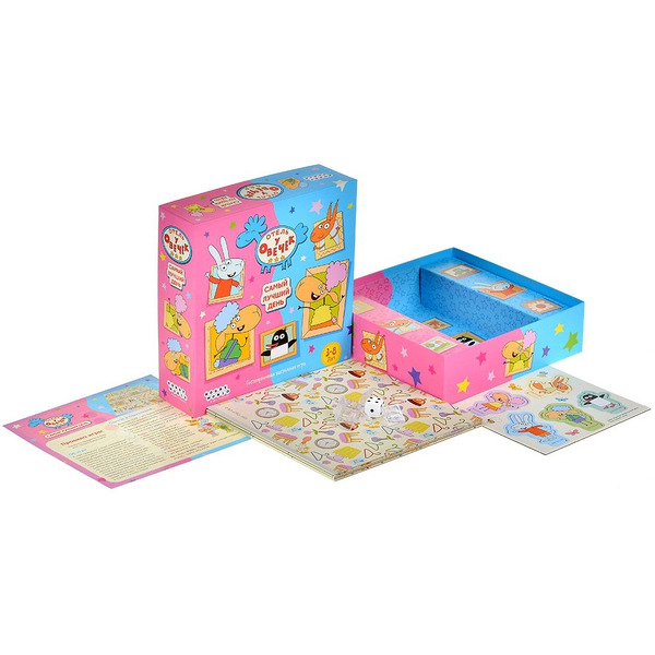 Настольная игра Мир Хобби Отель у Овечек. Самый лучший день 952071