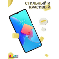 Бампер BINGO Liquid TPU для TECNO Spark 8C Черный
