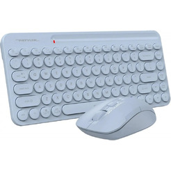 Клавиатура + мышь A4Tech Fstyler FG3200 Air2 (синий)