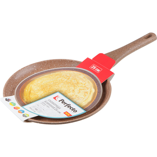 Сковорода блинная PERFECTO LINEA Red 26 см (55-262010)