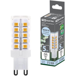 Лампочка TDM G9-5 Вт-230 В-4000 К SQ0340-0223