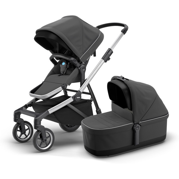 Коляска детская Thule Sleek + Bassinet 11000008 Shadow Gray