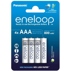 Аккумулятор Panasonic Eneloop AAA BK-4MCDE/4CP (4 шт)