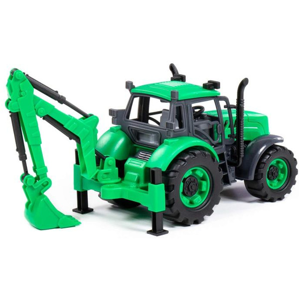 Экскаватор Полесье Прогресс 91536 (зелёный)