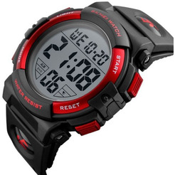 Наручные часы Skmei 1258 (черный/красный)