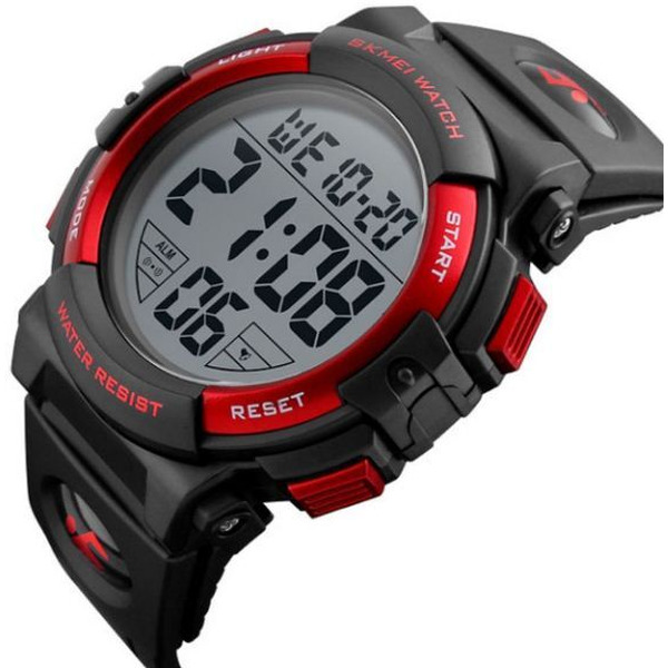 Наручные часы Skmei 1258 (черный/красный)