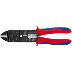 Пресс-клещи для резки и зачистки кабеля KNIPEX L-230 мм (9721215)