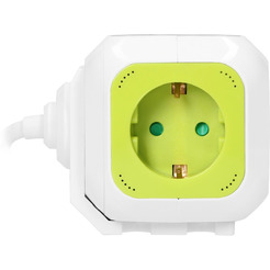 Удлинитель куб Orno OR-AE-13144-W.L (лимонно-белый)